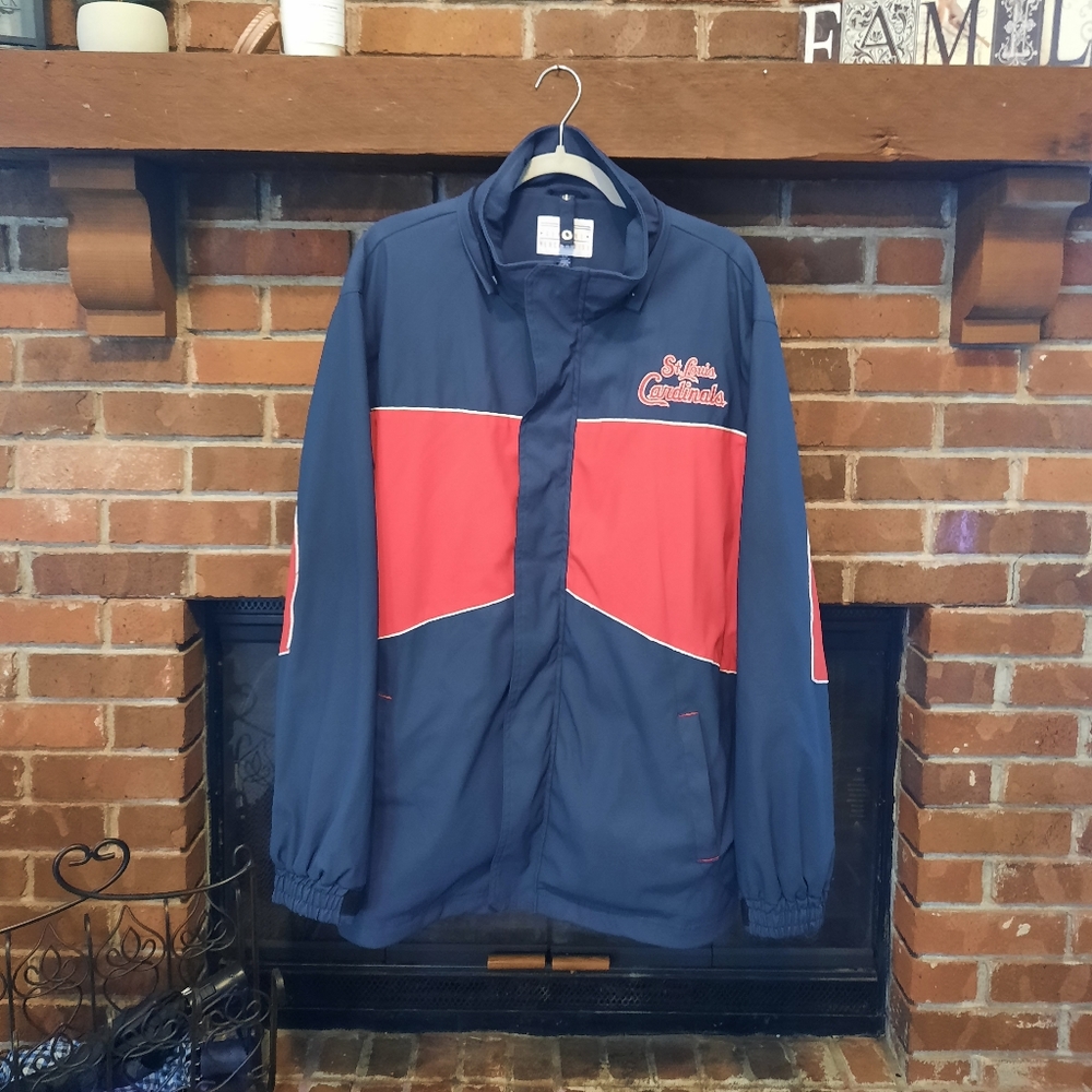 St Louis Cardinals Jacket with Detachable Hood